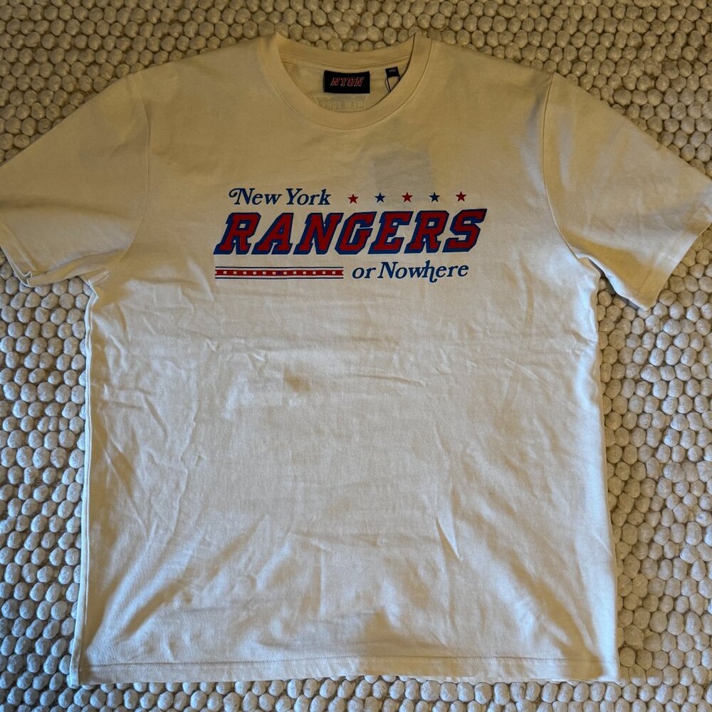 NWT New York or Nowhere Rangers T-Shirt Medium